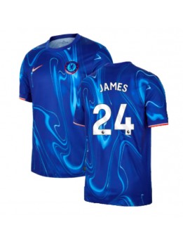 Chelsea Reece James #24 Domaci Dres 2024-25 Kratak Rukavima